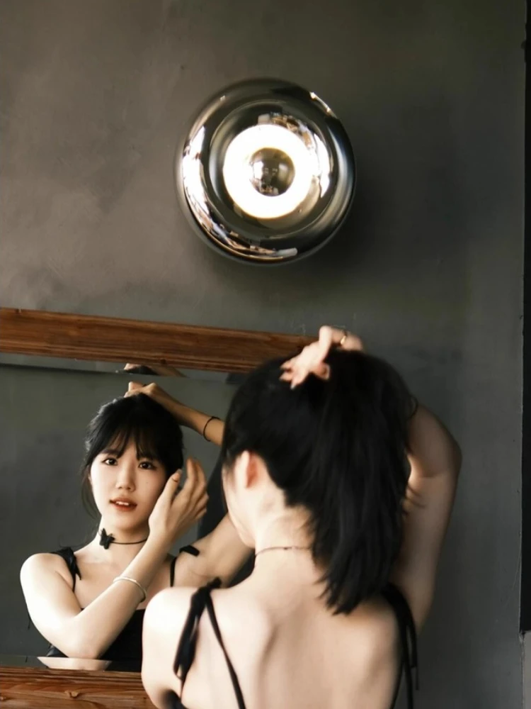 

Homestay Coffee Shop Wall Light Industrial Style Creative Bedroom Bedhead Atmosphere Restaurant Background Wall Light