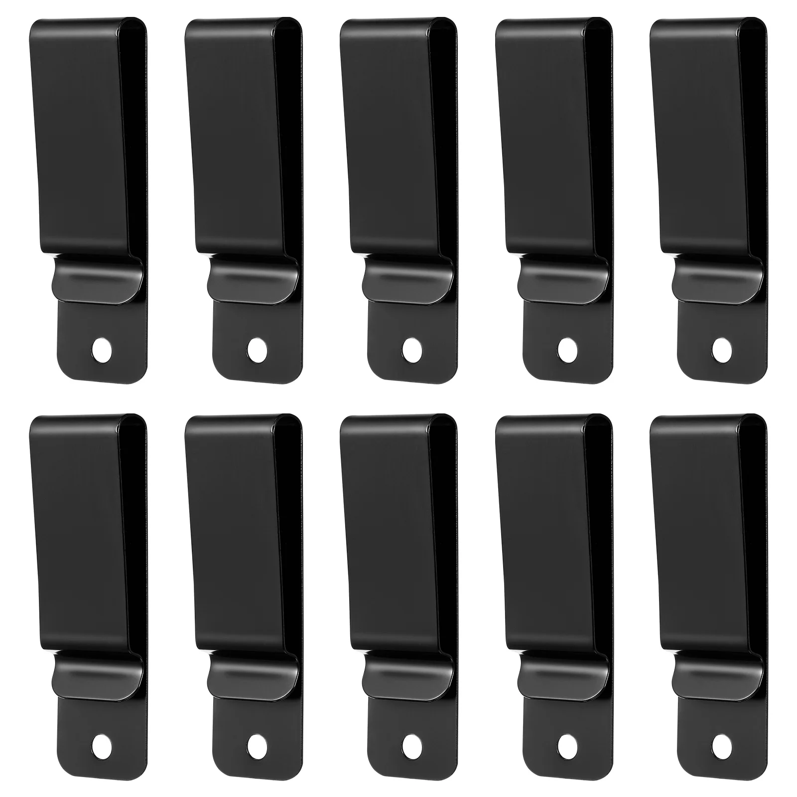 

10pcs Metal Clip for Grip Hook Suitable for Pouch Bag Wallet Scabbard Hunting Belt Clip For Keys Supplies