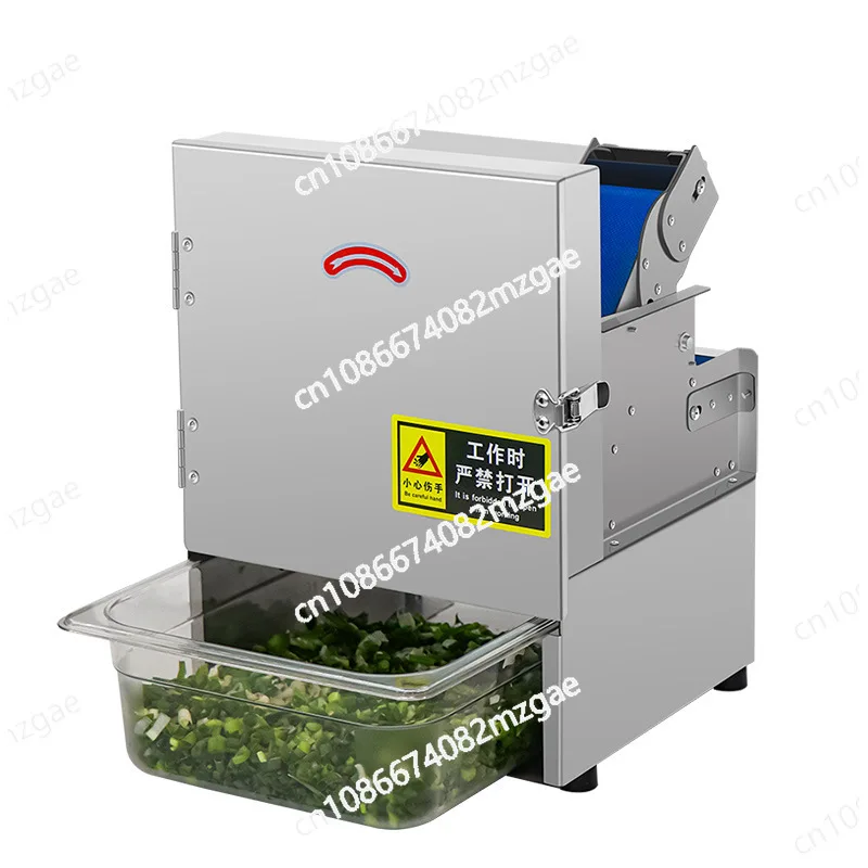 110V/220VElectric Vegetable Cutter Commercial Automatic Green Onion Celery Chopping Minced Machine Carrot Multifunctional Slicer