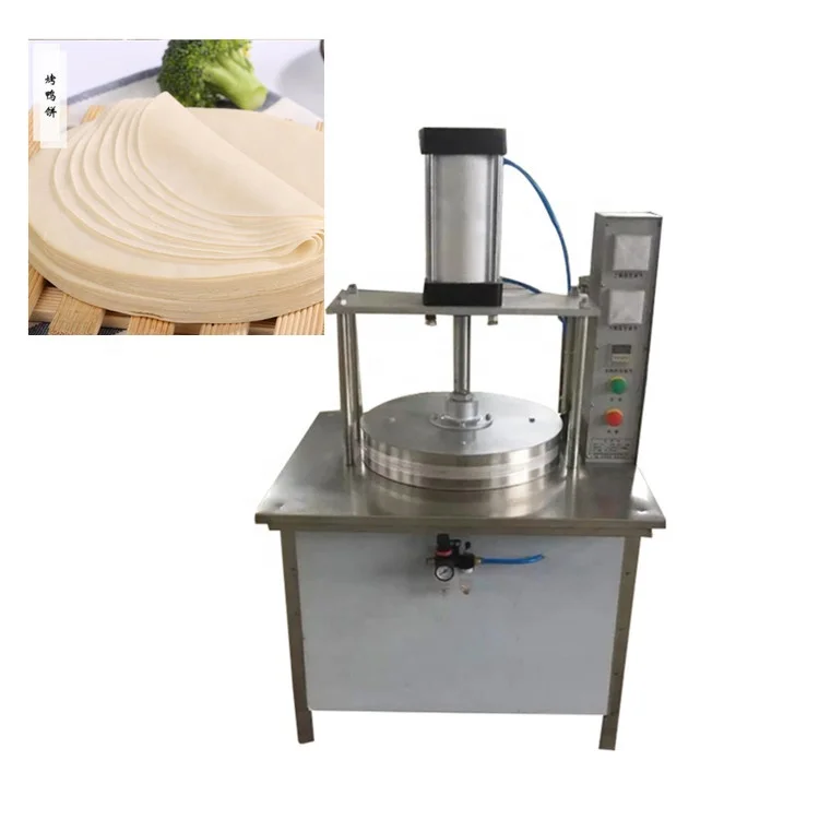 

Hot Sale Soft Taco Burritos Flat Bread Maker Corn Bread Thin Pancake and Mexico Chicken Roll Bread Making Machine