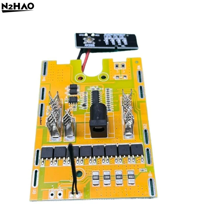 1 قطعة DIY اكسسوارات 21 فولت 8MOS لوح حماية التوازن ل 18650 زاوية طاحونة بالمنشار المفتاح الكهربائي لوح حماية #4