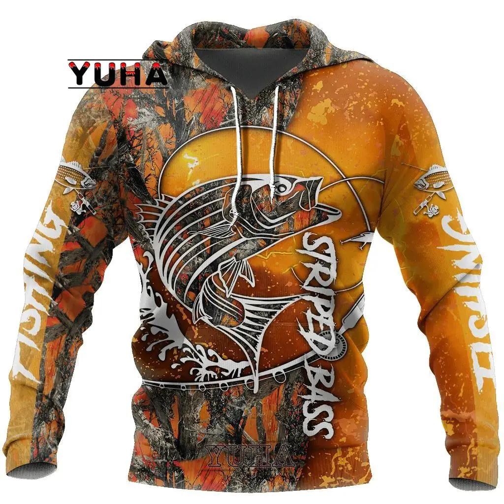 Fashion  Northern Pike Fishing 3D Printed Men\'s Hoodie & Sweatshirt Autumn Unisex Hoodies Casual sportswear