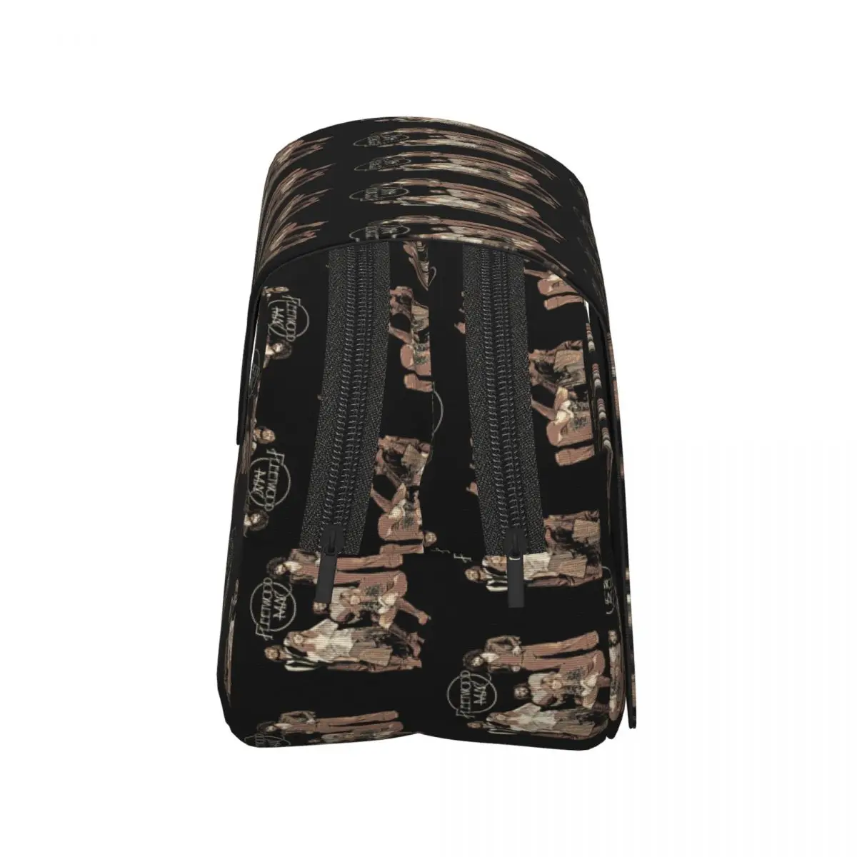 Vintage Fleetwood Mac Pencil Cases Pencil Pouch Hard Shell Leather Big Capacity Pen Box Pencil Bag for Students Gifts