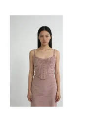 Bragas de encaje con volantes rojos para mujer, bragas, lencería Burlesque Bo Peep, bragas con volantes