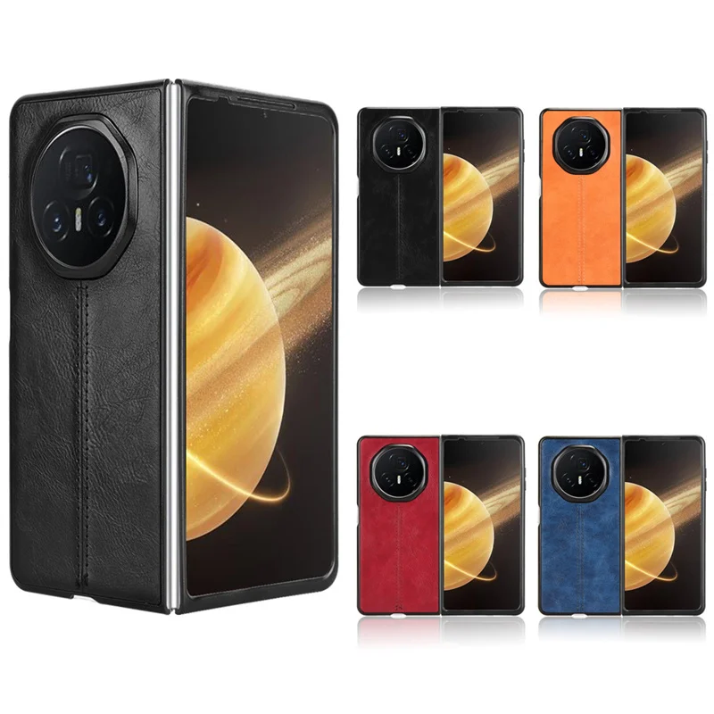 

Suitable For Honor Magic V3 car line Rear cover PU leather phone case for Honor Magic V3 Phone case