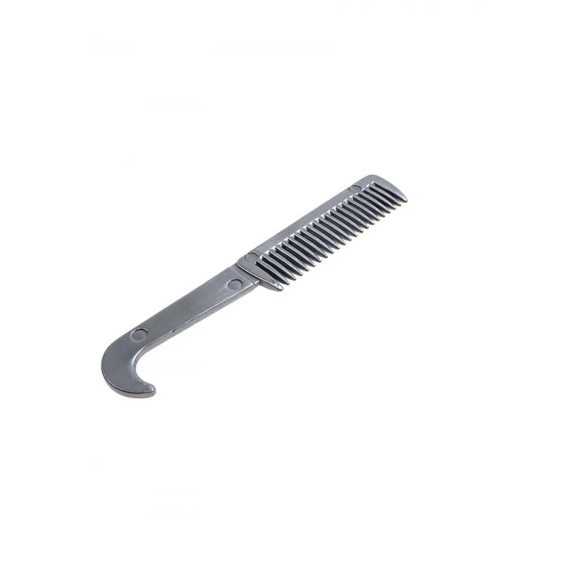 Equestrian Care and Cleaning Products Metal Aluminum Horse Combs Pet  Brushes Surface Polishing