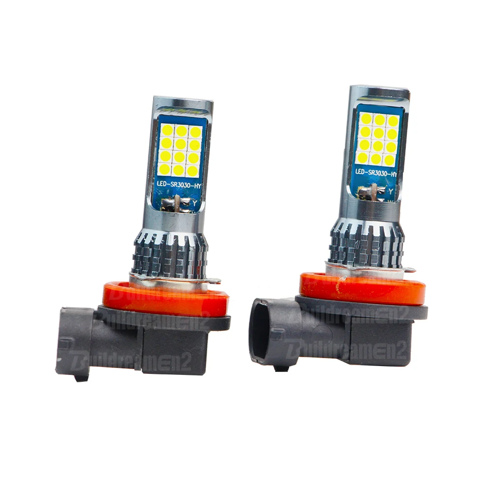 2 قطع LED الضباب ضوء الجمعية لنيسان تيتان 2020 2021 2022 سيارة الجبهة الضباب عاكس الضوء + 24 واط عالية مشرق LED لمبات 2000LM