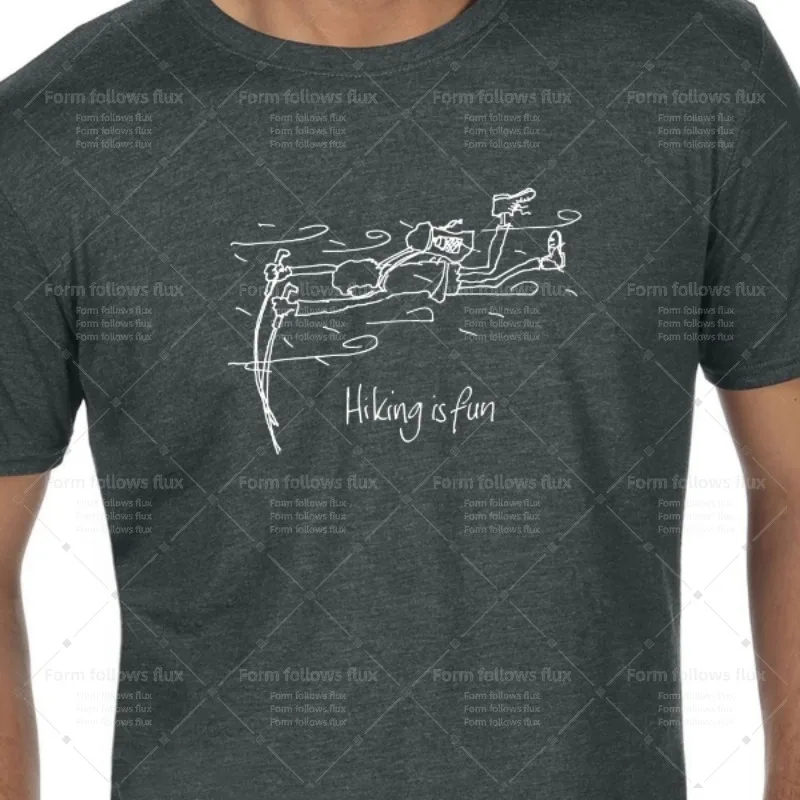 

2026 men T-Shirt Hoodie Hiking is fun Family Sports Summer The Lake District Hand Drawn Comic style Unisex S-6XL Plus Size Frien