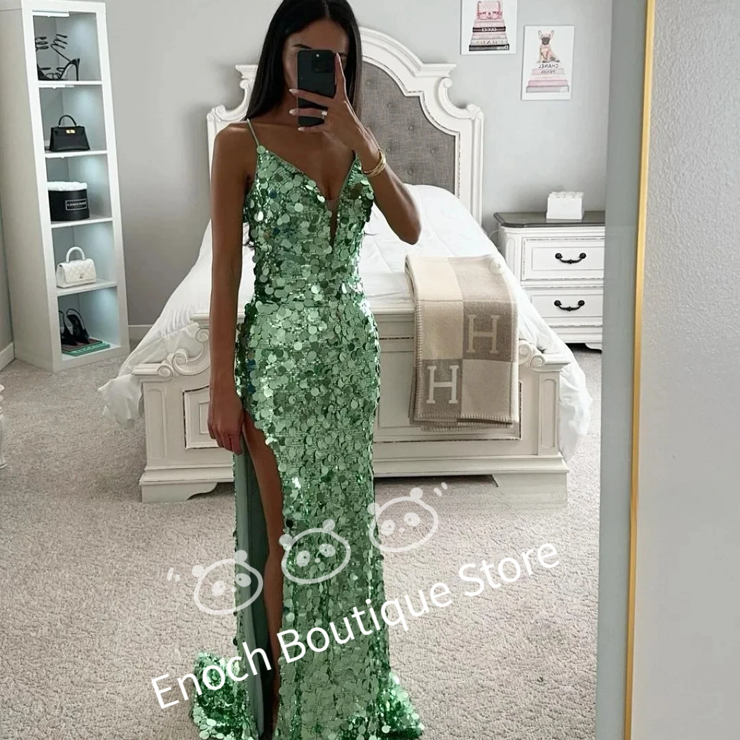 Customized Evening Dresses with Slit Formal Prom Party Dress 2024 vestidos de fiestas elegantes mujer فساتين للمناسبات الرسمية