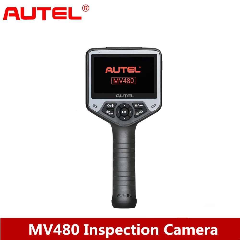 

Autel MaxiVideo MV480 Inspection Camera 1080P HD Industrial Endoscope Video Scope Videoscope with Audio Annotation Dual Cameras