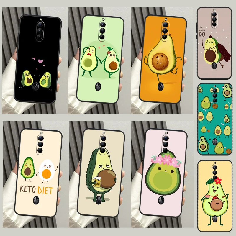 น่ารัก Avocado ผลไม้สำหรับ ZTE Nubia สีแดง8 Pro Plus สำหรับ RedMagic 7 6 Pro 6S 7S 6R 5G 5s Coque Fundas