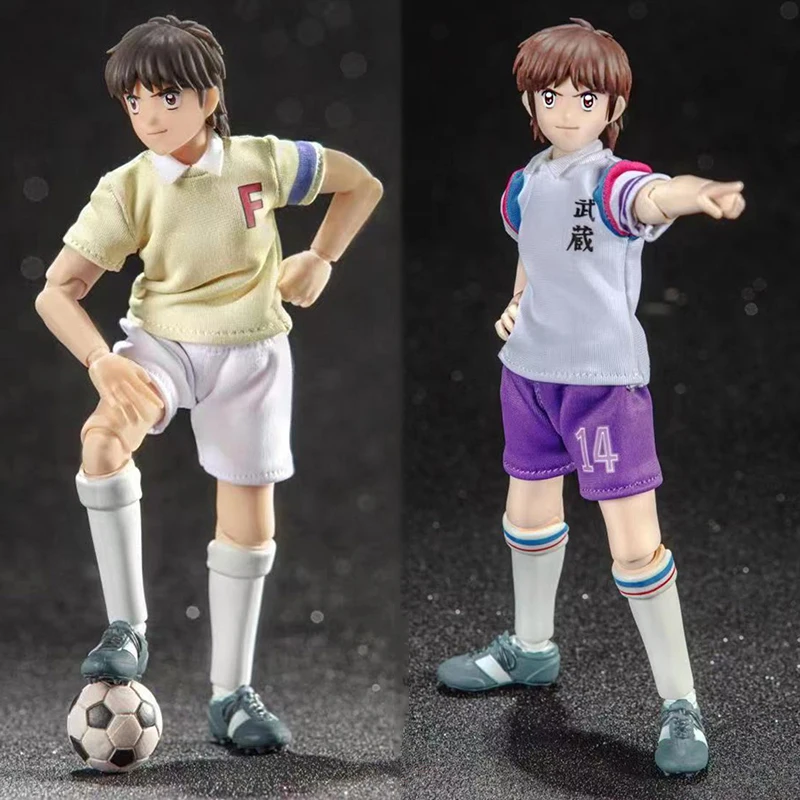 In Stock Dasin Model Genzo Wakabayashi/Kojiro Hyuga/Misugi/Hikaru Matsuyama/Ishizaki /Kisugi Captain Tsubasa Serie Action figure