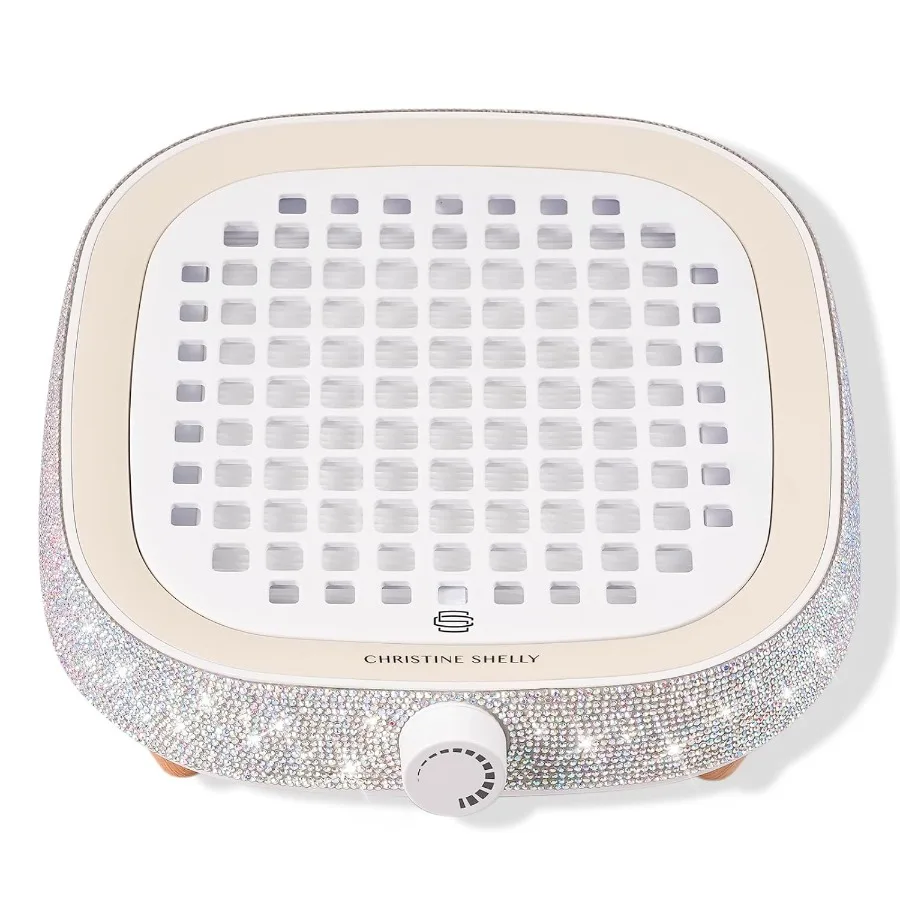 

Nail Dust Collector Powerful Vacuum Fan Vent Dust Collector Extractor Dust Suction Machine for Acrylic Nails Polishing Nail Sal