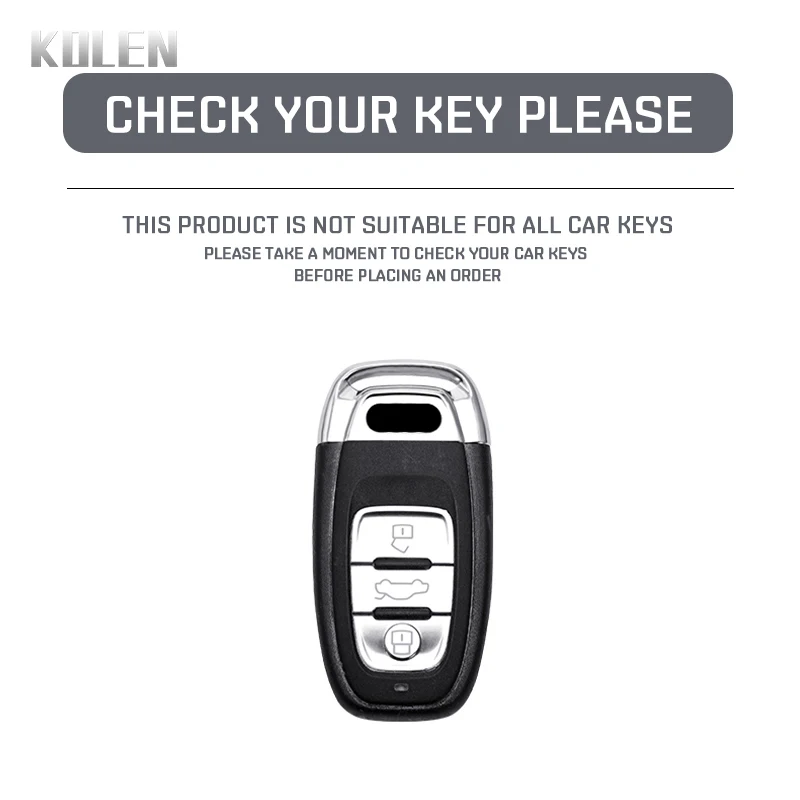 TPU Car Key Cover Case Shell Fob For Audi A1 A3 A4 A5 A6 A7 A8 Quattro Q3 Q5 Q7 S4 S5 S6 S7 S8 R8 TT Key Protector Accessories image 2