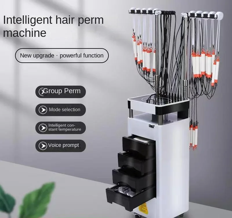 New 24V Constant Temperature Hair Perm Machine Hairdressing Intelligent Perm Machine Digital Ceramic Machine Dual-Use Perm