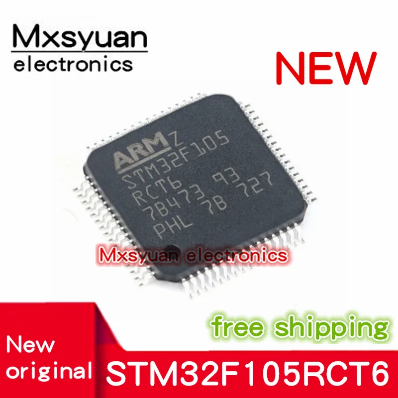 5pcs~50pcs/lot  STM32F105RCT6  STM32F105  LQFP-64  New original