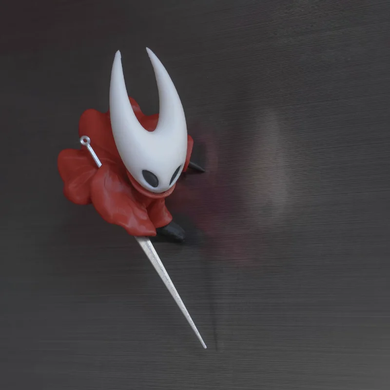 Hollow Knight Silksong Hornet Resin Statue 16cm Desktop Decoration Model Fridge Magnet Figure Game Collectible Gift For Fans