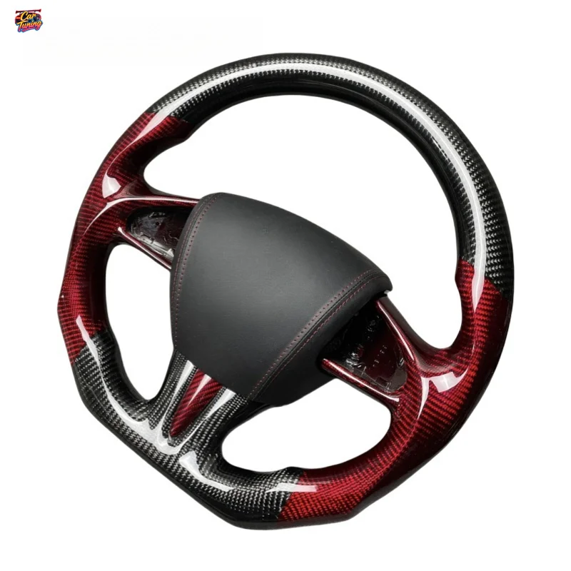 For Infiniti Q50 Q60 Q70 Qx50 Flat Bottomed Sport Carbon Fiber Steering Wheel Modification and Upgrade