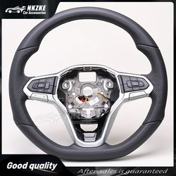 Steering Wheel Suitable For Golf 8,GTI, MK8, Equipped With Buttons/Switches, Optional Shift Paddles, Car Accessories,New R Logo