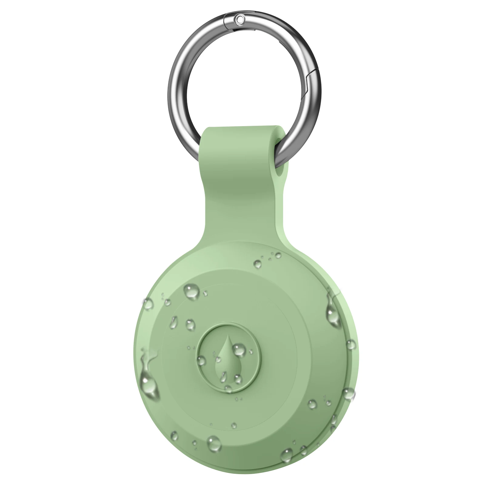 Siliconen hoesje voor Apple Airtag Cover 360 °   Waterdichte hond kat halsband GPS Finder beschermhoezen voor Apple Air Tag Shell sleutelhanger