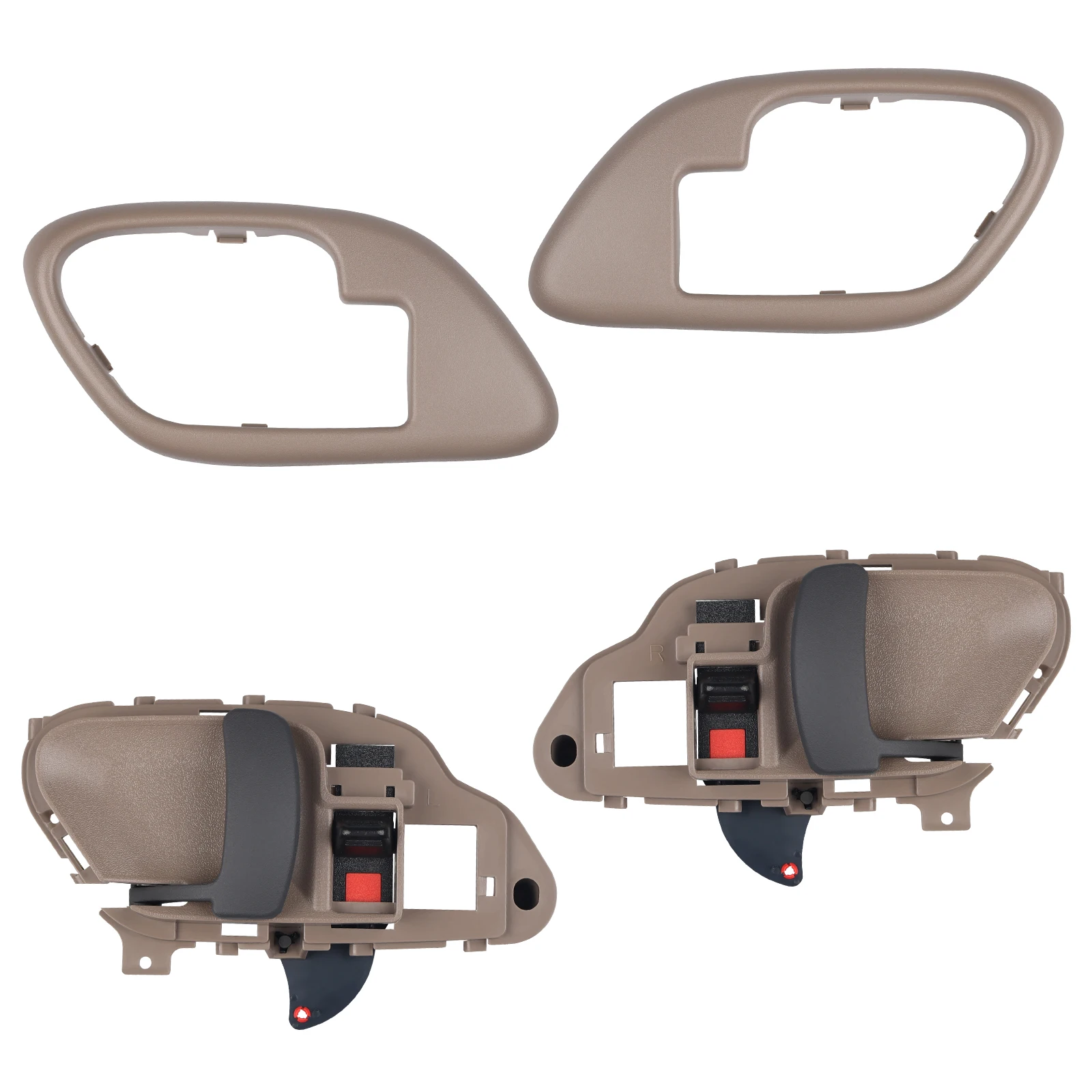 

Left & Right Interior Door Handles Replacement for Chevy C1500 C2500 C3500 K1500 K2500 Tahoe 1995-2000 15708044 15708043