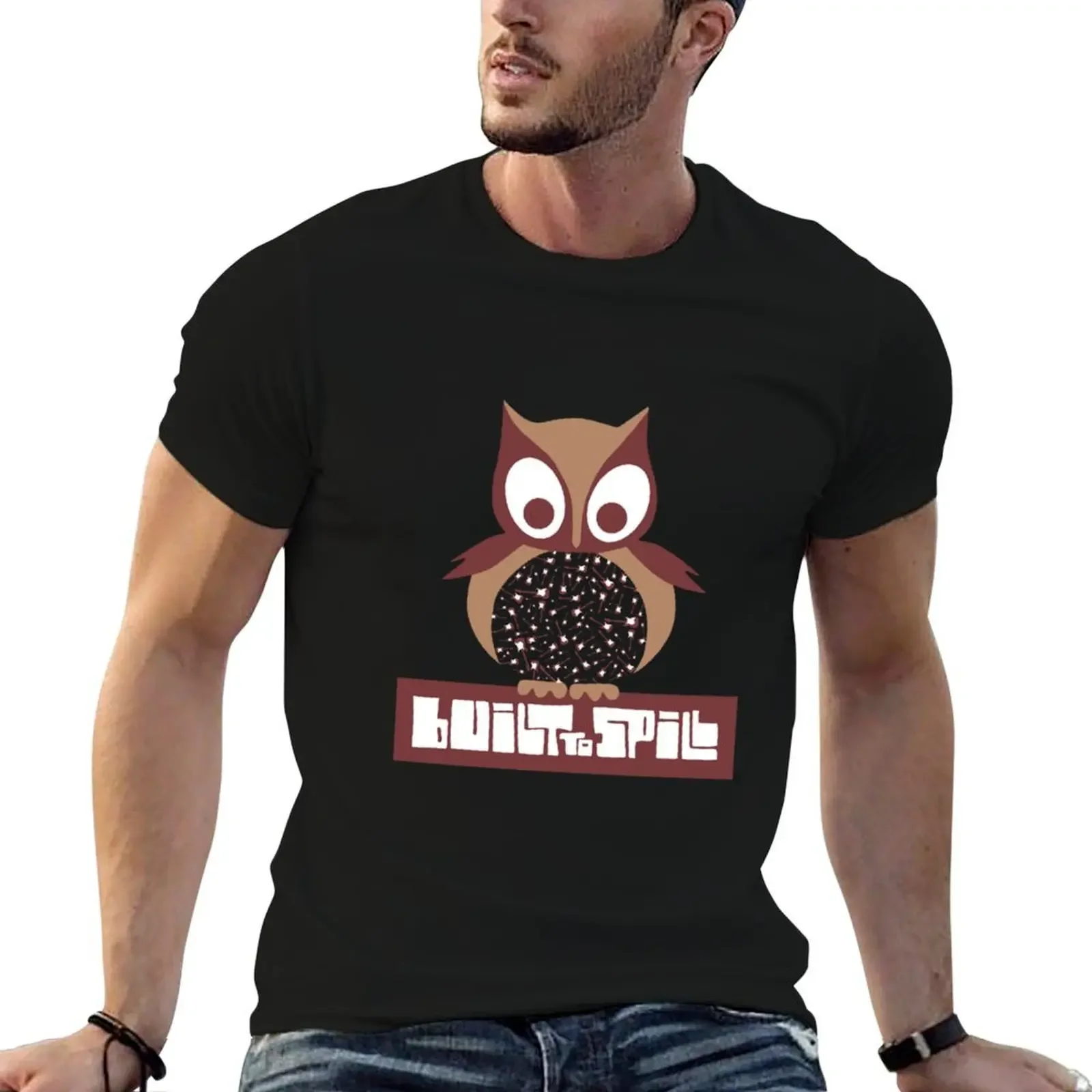 

Built To Spill vintage funny T-Shirt boys animal print customizeds rapper graphic tees hippie clothes mens vintage t shirts