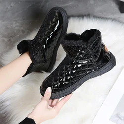 New 2024 Women's Snow Boots Winter Warm Plush Boots Women's  Winter Casual Shoes Women's Ankle  Fashion Boots Platform Shoes