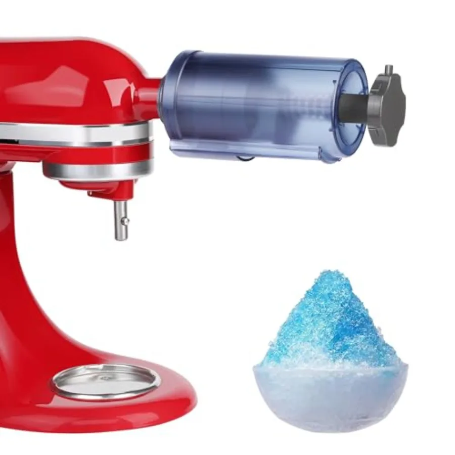 Ice Shaver Attachment for KitchenAid Stand Mixer- Efficient Shaved Ice Maker High Production Shave Ice Machines Ice Cream Maker