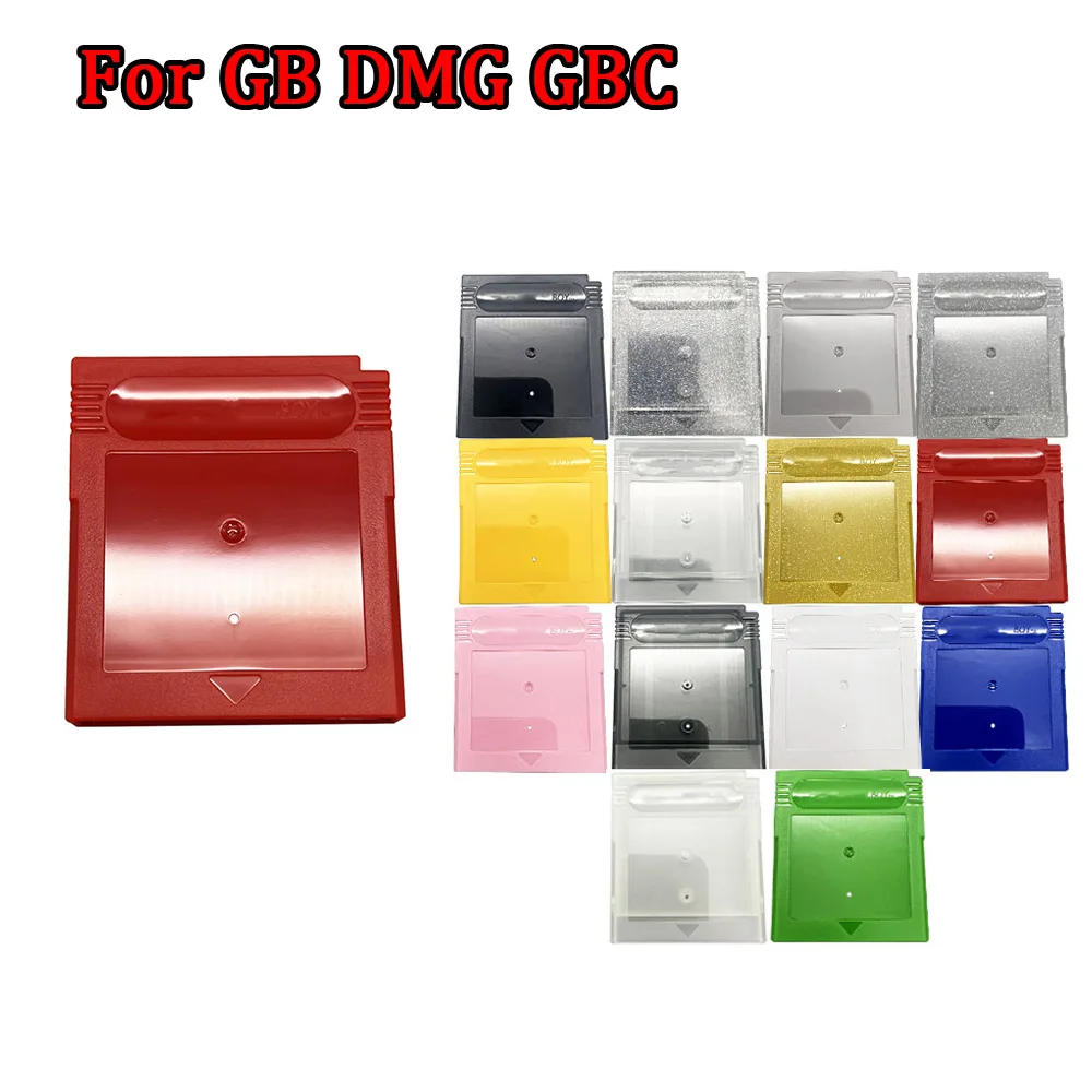 Plastic Multiple Colors Game Cartridge Card High Quality Transparent Shell Cover Replacement For GB DMG GBC Game Cartridge