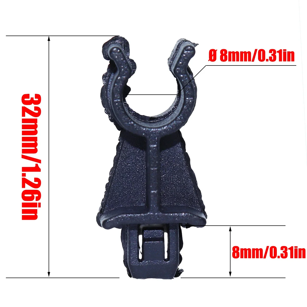 For Nissan Qashqai J10 JJ10 2006 2007 2008 2010 2013 Dualis Hood Bonnet Prop Rod Holder Clip Support Clamp Kit 65722 657732J000 2