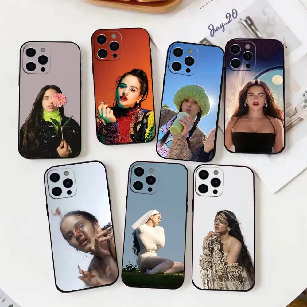 

Rosalia Vila Tobella Phone Case For iPhone 17,16,15,14,13,12,11 Plus,Pro Max,XS,Soft Silicone Black Cover