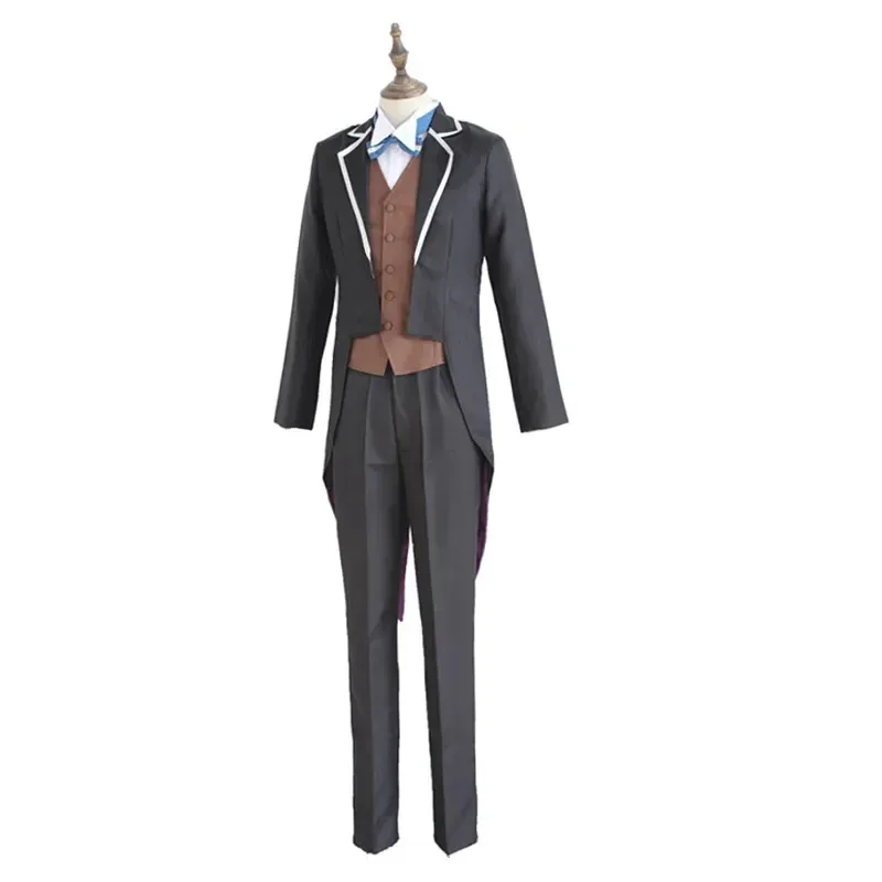 Natsuki Subaru Tuxedo Anime Re in a different world from zero Cosplay Costumes Natsuki Wedding Suit Mens Party Costume