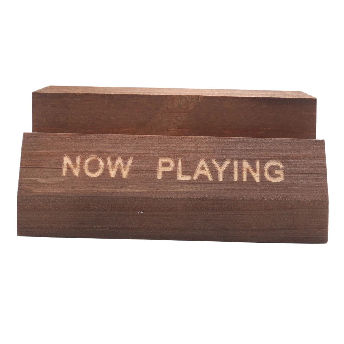 

A88X NOW Playing Vinyl Record Stand Vinyl Record Holder Display Wood Records Storage Stands for Albums Spinning Accessories