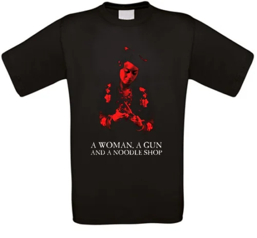 A Femme, A Gun Et A Nouilles Magasin Asie Kult Movie T-Shirt