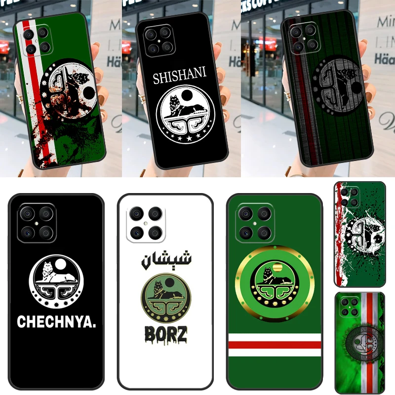 Chechnya Chechen Flag For Huawei Honor Magic 5 Lite X8 X9 50 70 P20 P30 P40 P50 P60 Pro Nova 9 5T P Smart Z Case