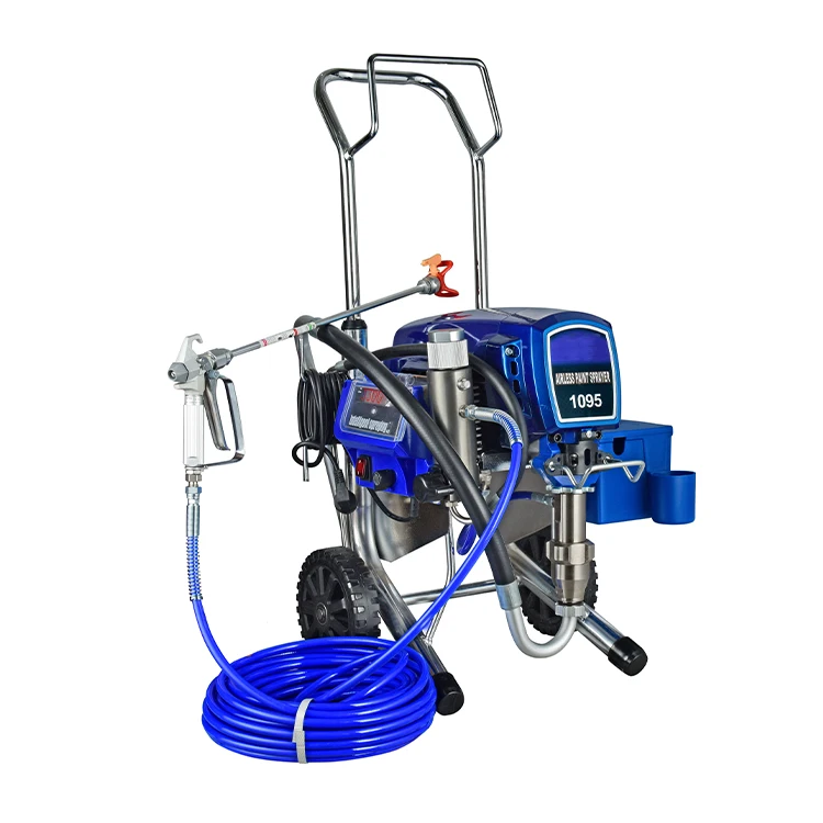 1095 Professional High-Pressure Brushless Electric Airless Paint Sprayer Spraying Machine With Power Spray
