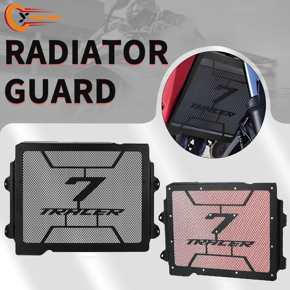 

2024 For Yamaha Tracer 700 Tracer 7 GT Tracer700 Tracer 7GT Motorcycle Radiator Grille Guard Grill Cover Protection Accessories
