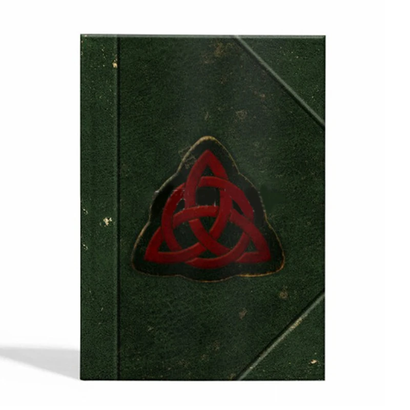 

Book Of Shadows Green Cover Bound Blank And Lined Journal 350 Pages Spells Records Spellbook Retro Gifts