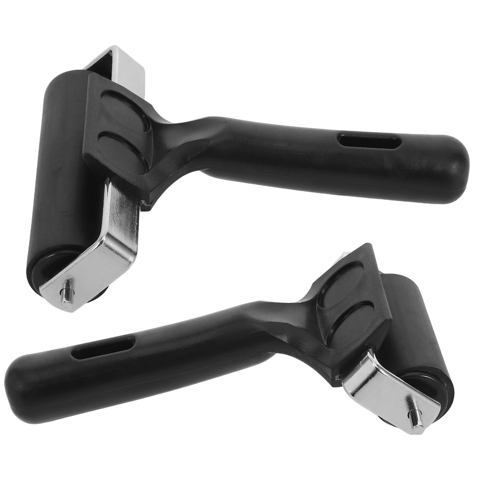

2Pcs Rubber Printmaking Roller Art Craft Tool Smooth Ink Applicator for Stamping Gluing Woodworking Craft Roller Tool
