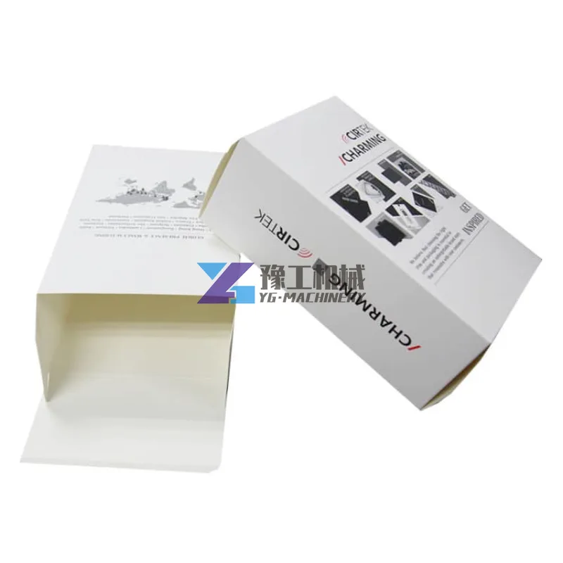 Lock Bottom Automatic Carton Manufacturing Folding Gluing Machine Box Folder Gluer