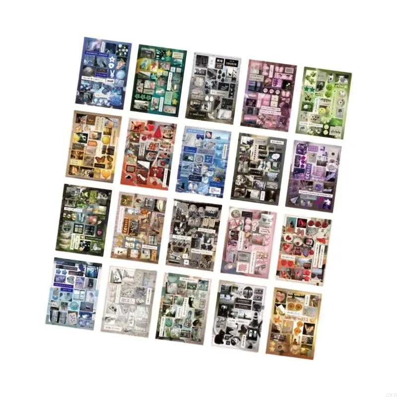 20CB ملصق مزخرف ملصق Die Die Cut Lacker Yapaning Styles Congling للكمبيوتر المحمول