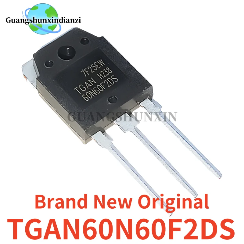 5-10-20 unids/lote nuevo Original TGAN60N60F2DS 60N60F2DS 60N60 60N60F TO-3P 600V 60A IGBT Transistor de potencia en Stock