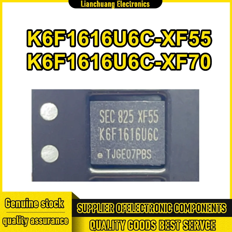 

5 шт. K6F1616U6C-XF70 K6F1616U6C-XF55 SEC BGA IC чипсет новый на складе