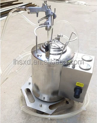 Cake Pizza Biscuit and Bread Handheld Spray Egg Dispenser Pneumatic Control Round Cake Mold Plate Toast Pan Oil Sprayer for Food