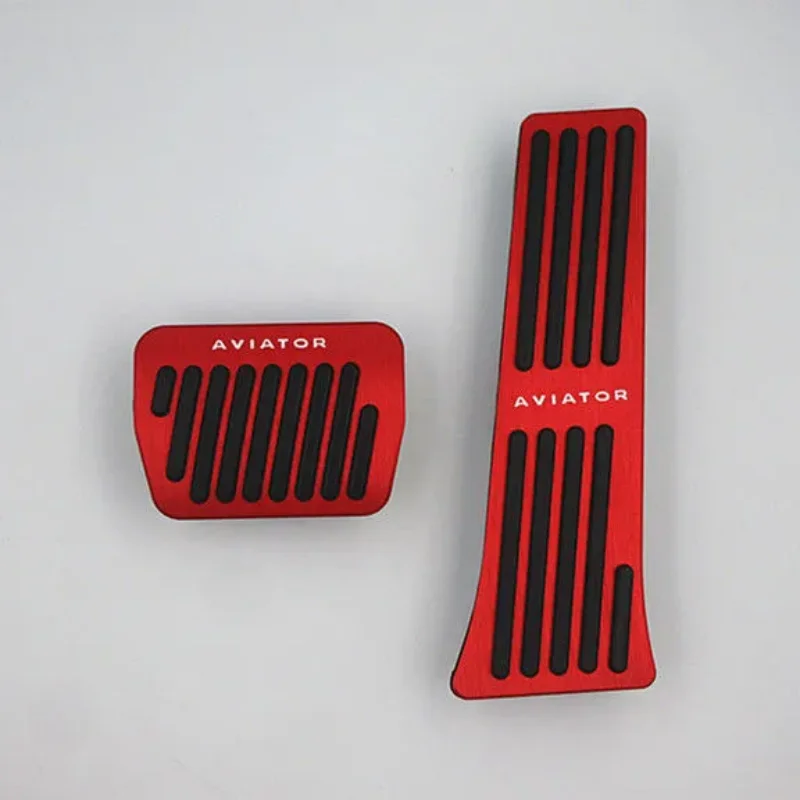 

Suitable For Lincoln Aviator Accelerator Brake Pedal Interior Modified Aluminum Alloy Non-Slip Pedal Free Of Punching