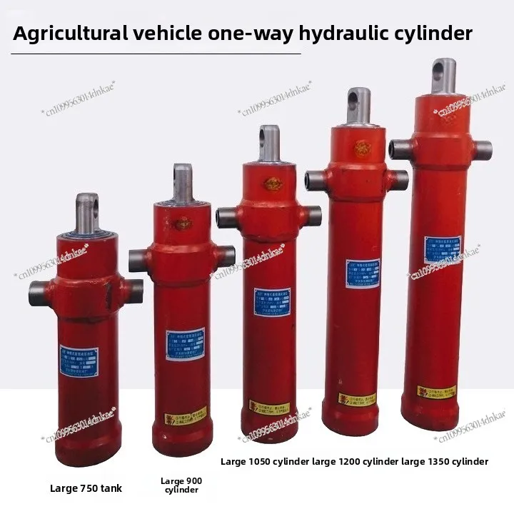 Tractor Agricultural Tricycle Four Unlike Hand-held Tractor Modified Dump Truck Hydraulic Cylinder Hydraulic Top