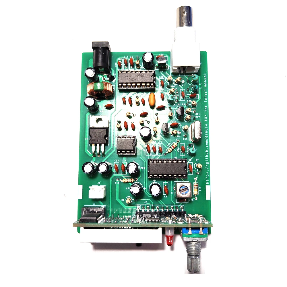 Imagem -04 - Ondas Curtas Receptor de Rádio am Sinal de Ondas Curtas Receber Pll Kits Faça Você Mesmo Display Digital Led Modulação de Frequência 323mhz