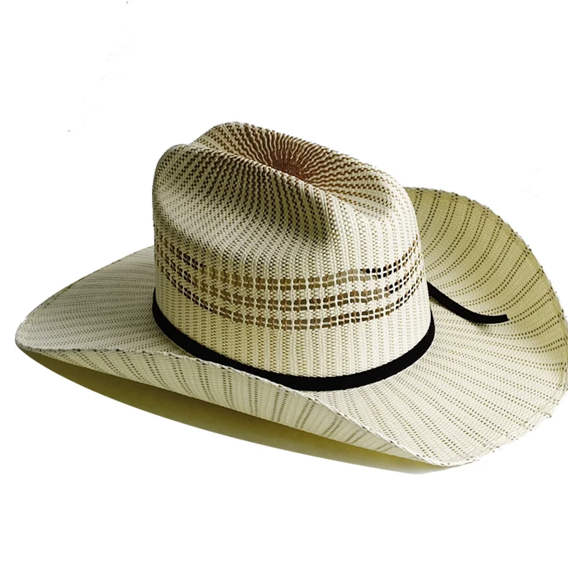 Colorful Rolled Cuff Hat Straw - огляд і ціна Cowboy Hat Straw