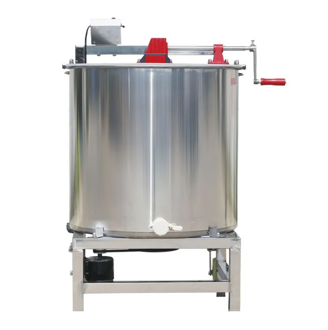 Six-frame and Eight-frame Electric and Manual Three-in-one Trolley Multi-functional Honey Extractor