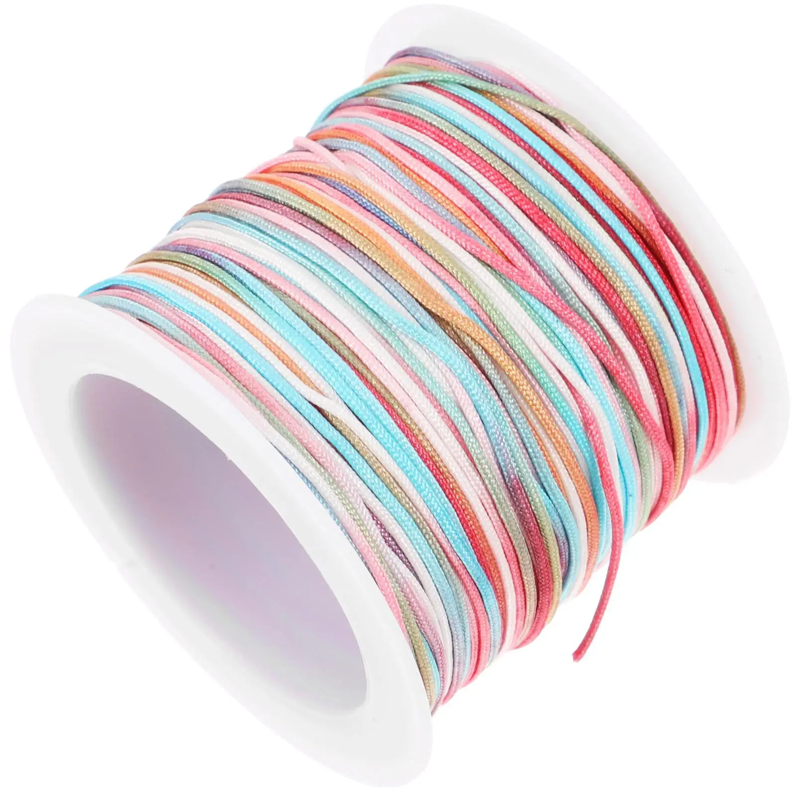 

Jewelry Wire Rope For Crafts Knitting Duan Dye Handheld Bag Nylon Decorative Braided DIY Supplies Making Cord